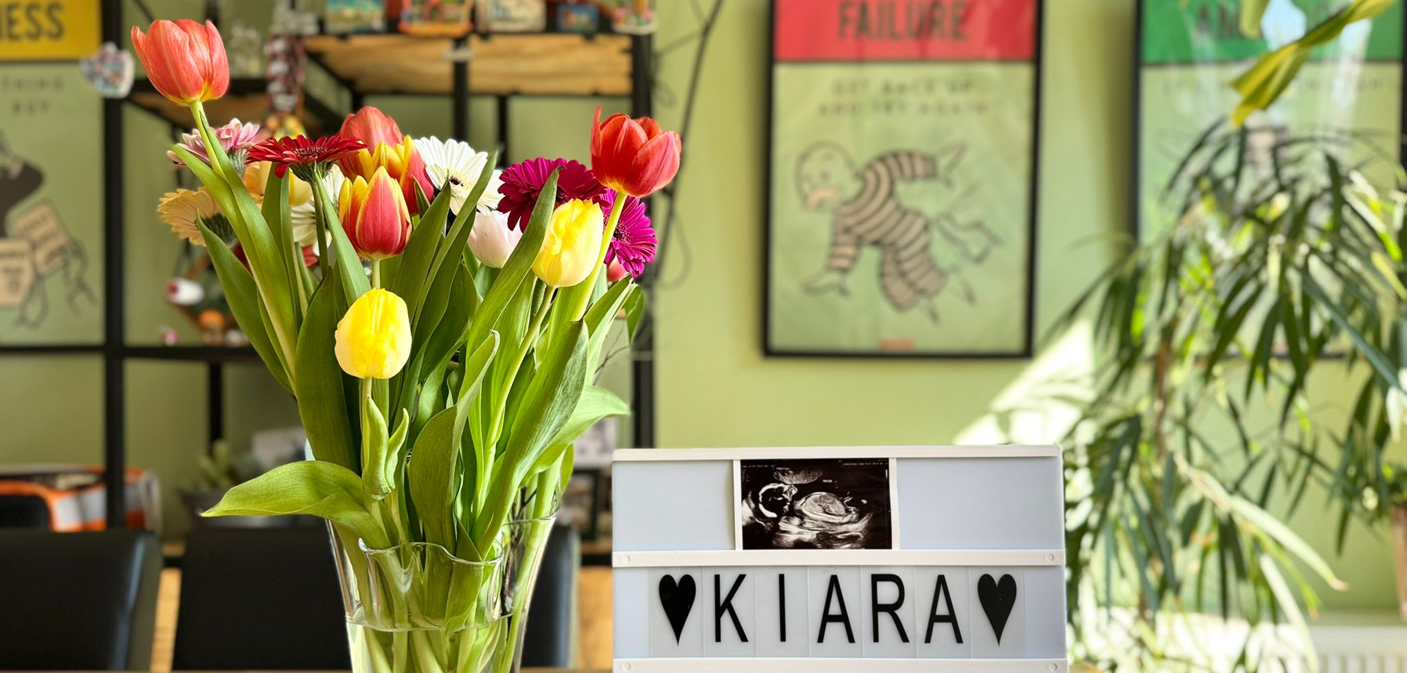 Baby girl announcement - Kiara